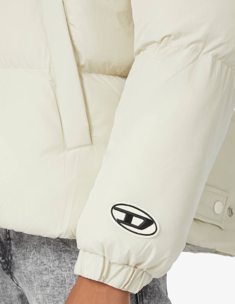 rinascente Diesel Giacca imbottita con cappuccio - Bianco