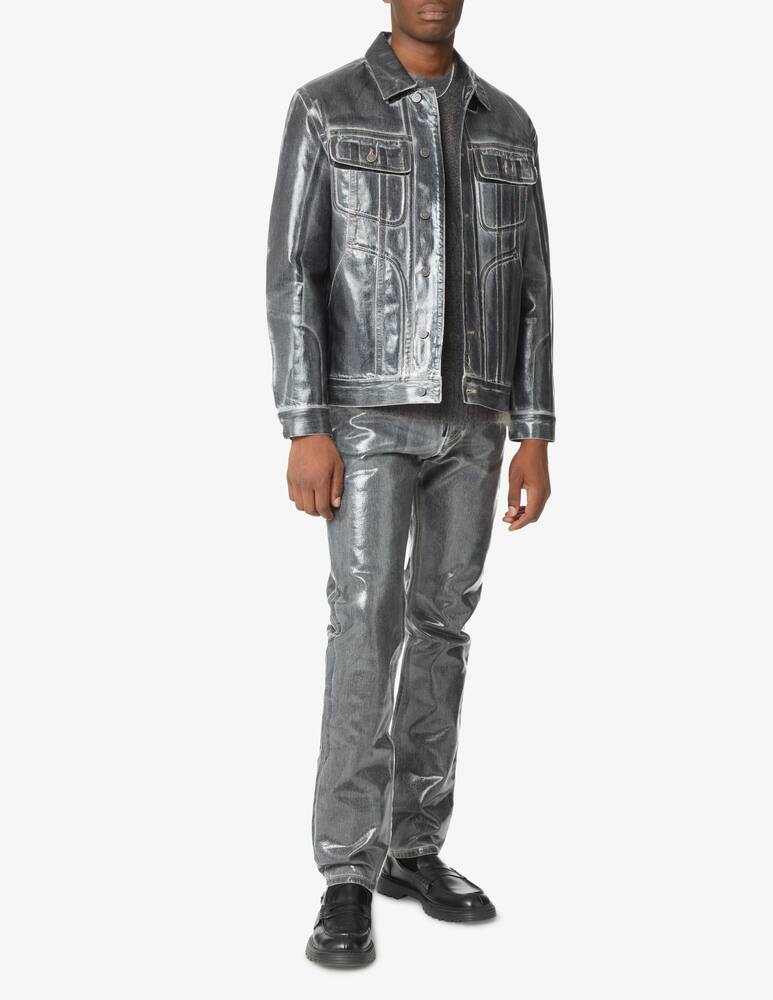 rinascente Diesel Giacca di jeans mylar - Nero