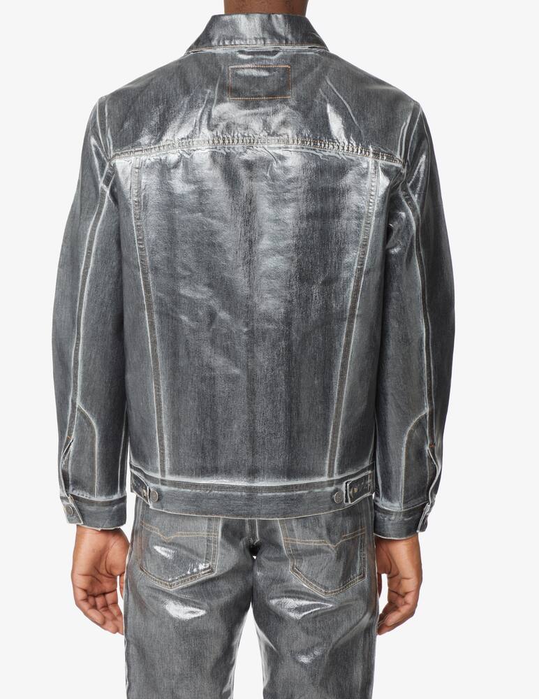 rinascente Diesel Giacca di jeans mylar - Nero