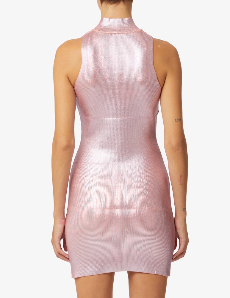 rinascente Diesel Abito mini in maglia senza maniche - Rosa
