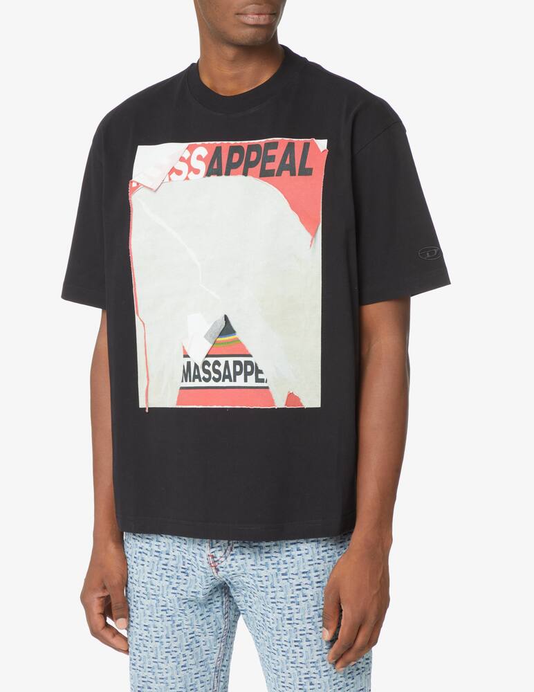 rinascente Diesel Post atomic printed t-shirt - Black