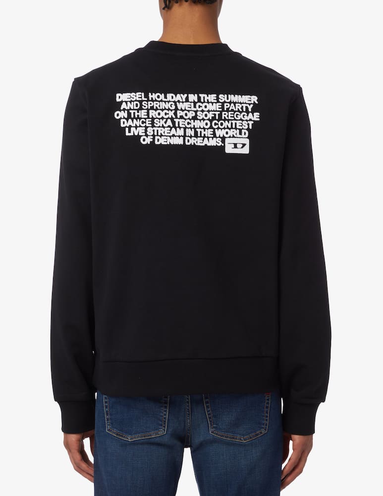 rinascente Diesel Felpa girocollo con logo 