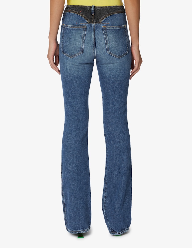 rinascente Diesel Flare low rise jeans