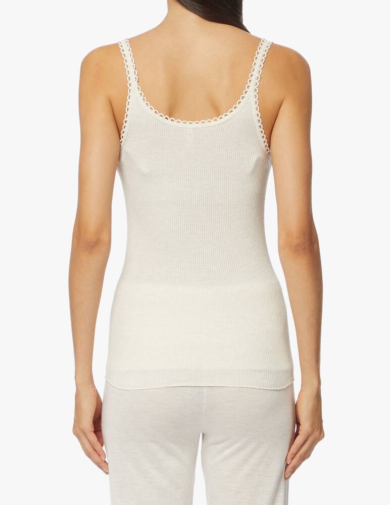 rinascente Lisanza Spaghetti ribbed top