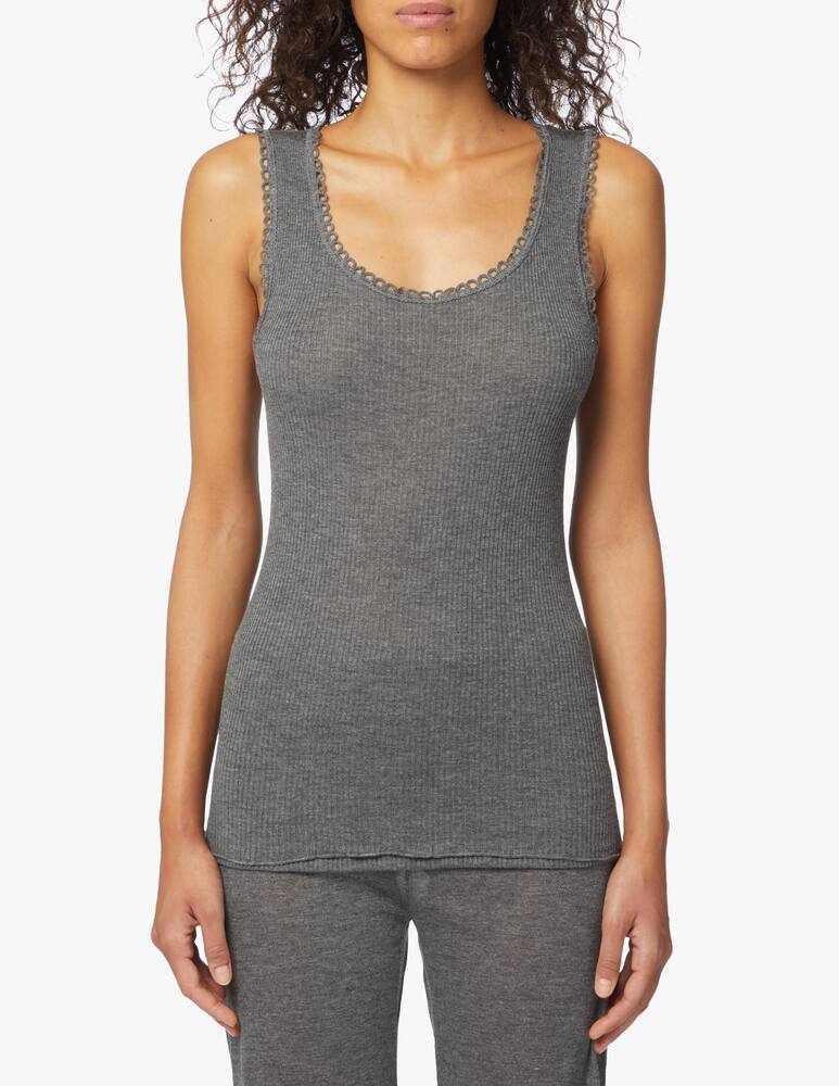 Lisanza Ribbed tank top - picture 2 Lisanza Ribbed tank top - picture 2