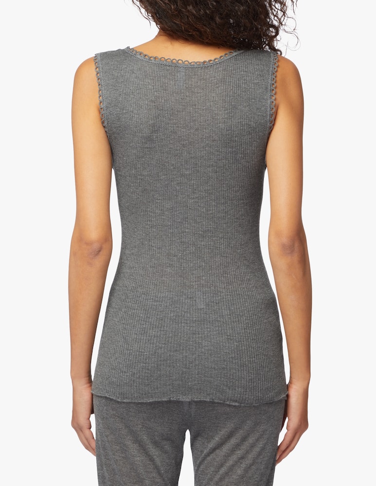 rinascente Lisanza Canotta a spalla larga e costine