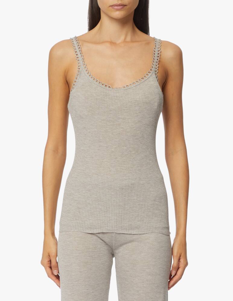 rinascente Lisanza Canotta a spalla stretta e costine