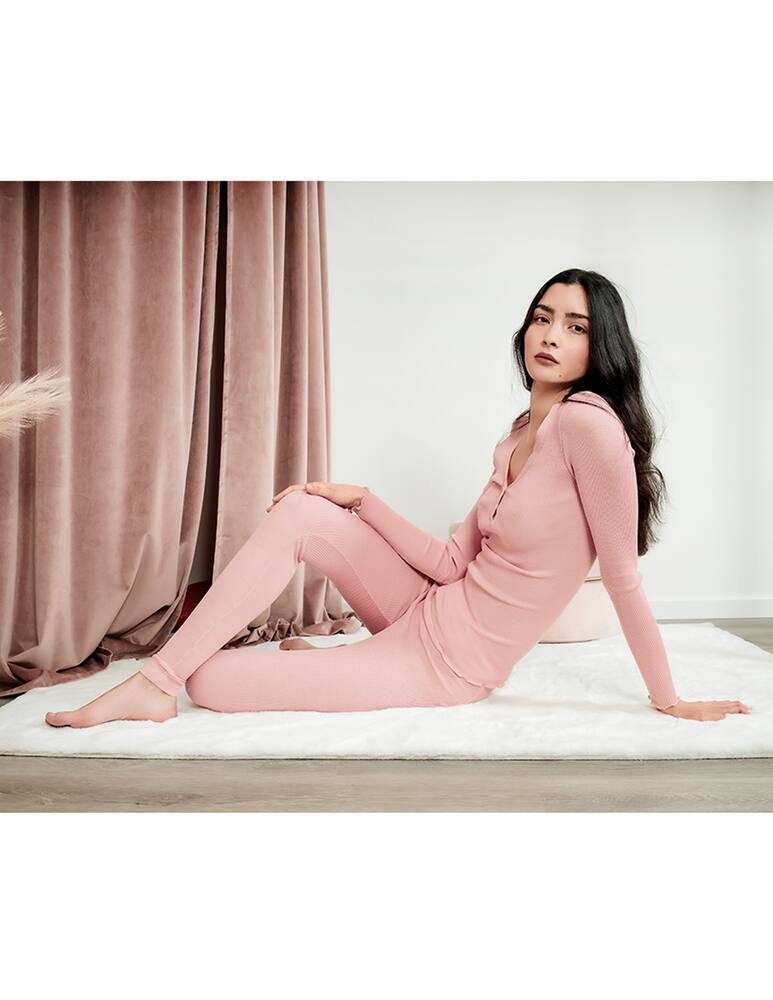 rinascente Lisanza Wool blend ribbed leggings