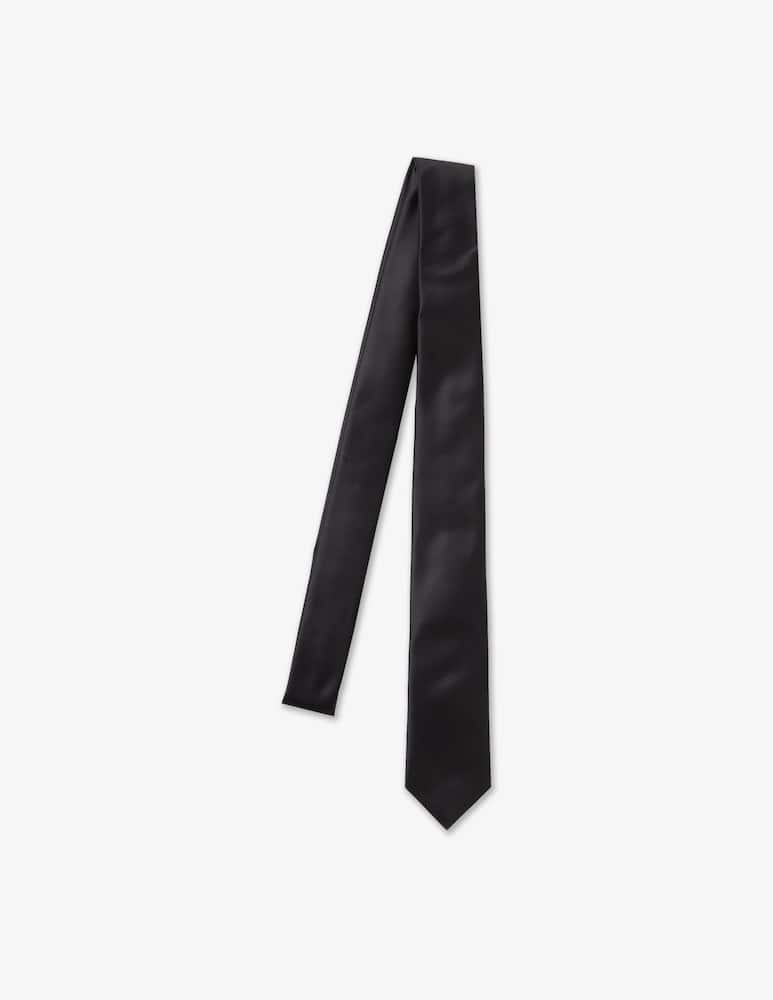 Emporio Armani Cravatta jacquard monocromo - immagine 1 Emporio Armani Cravatta jacquard monocromo - immagine 1