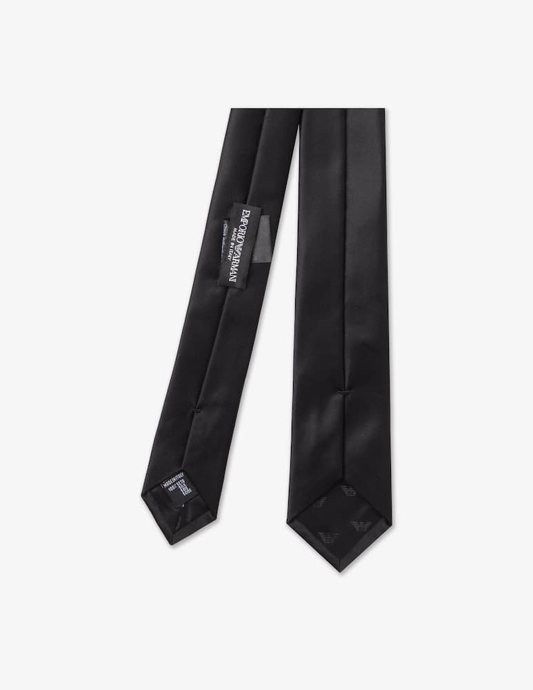 rinascente Emporio Armani Cravatta jacquard monocromo