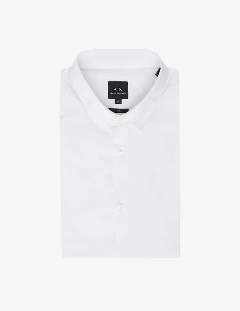 Armani Exchange Camicia popeline stretch - immagine 1 Armani Exchange Camicia popeline stretch - immagine 1