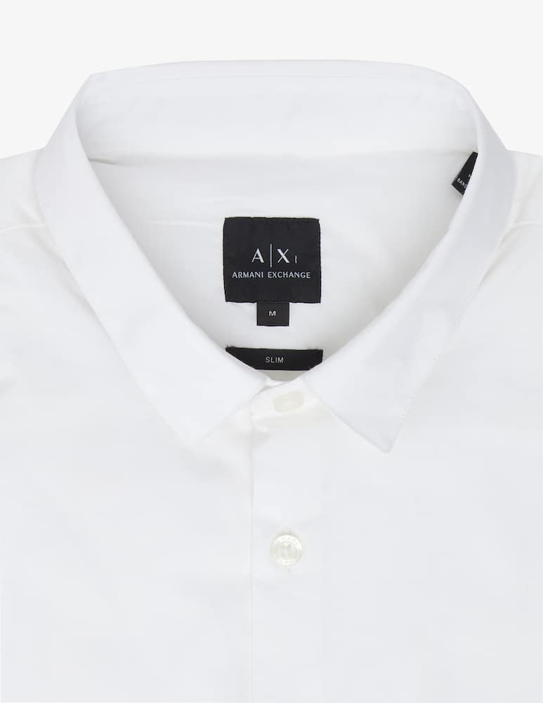 Armani Exchange Camicia popeline stretch - immagine 2 Armani Exchange Camicia popeline stretch - immagine 2