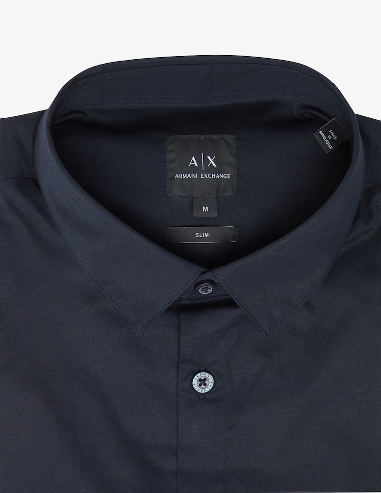 Armani Exchange Camicia popeline stretch - immagine 2 Armani Exchange Camicia popeline stretch - immagine 2