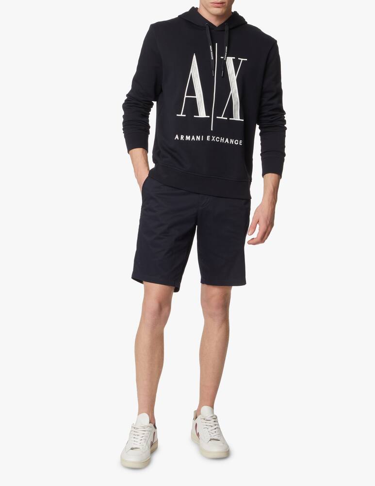 rinascente Armani Exchange Big icon hoodie 