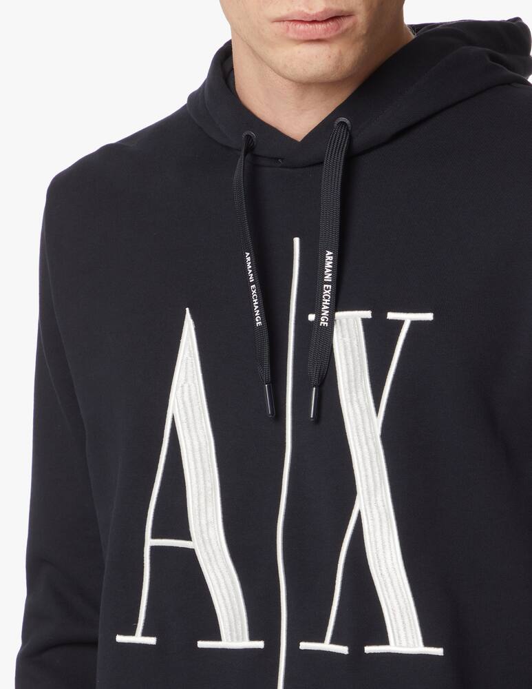 rinascente Armani Exchange Big icon hoodie 