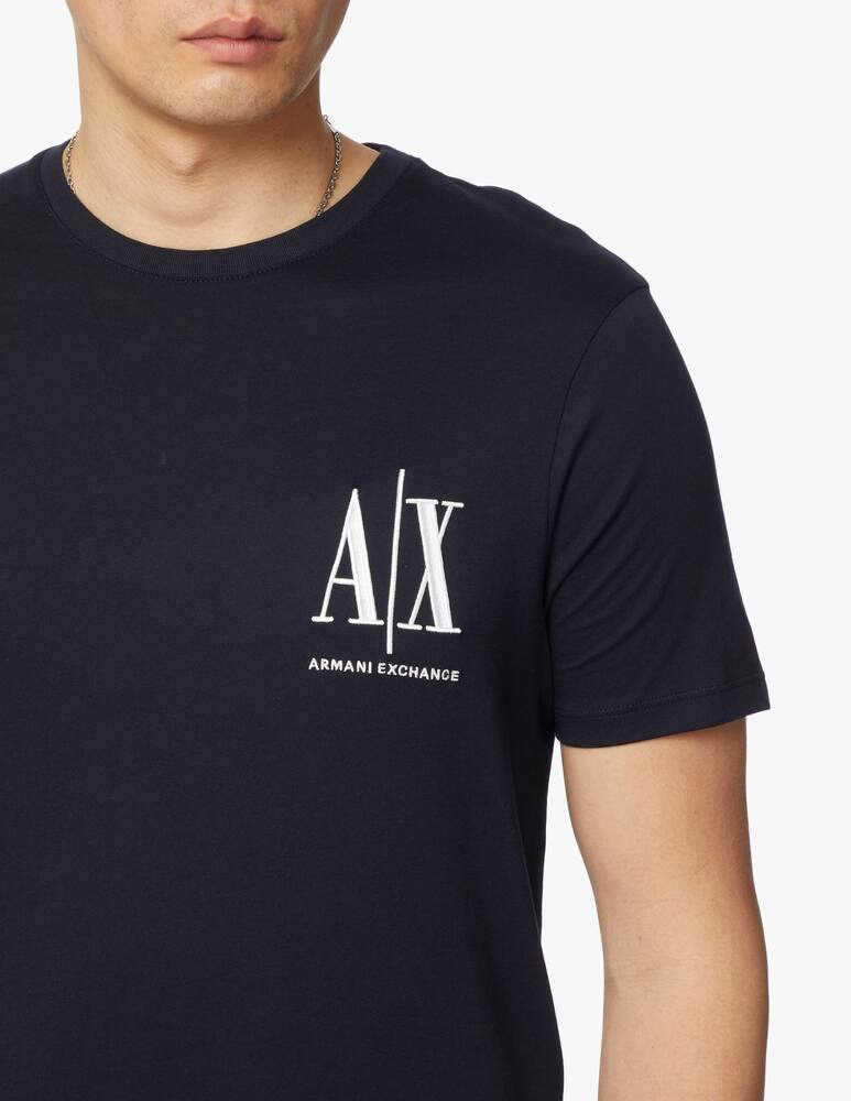 Armani Exchange Maglietta girocollo icon small - immagine 4 Armani Exchange Maglietta girocollo icon small - immagine 4