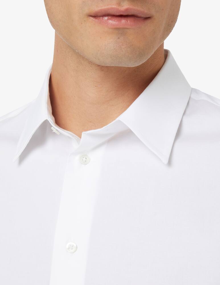 rinascente Emporio Armani Camicia in tessuto stretch - bianco