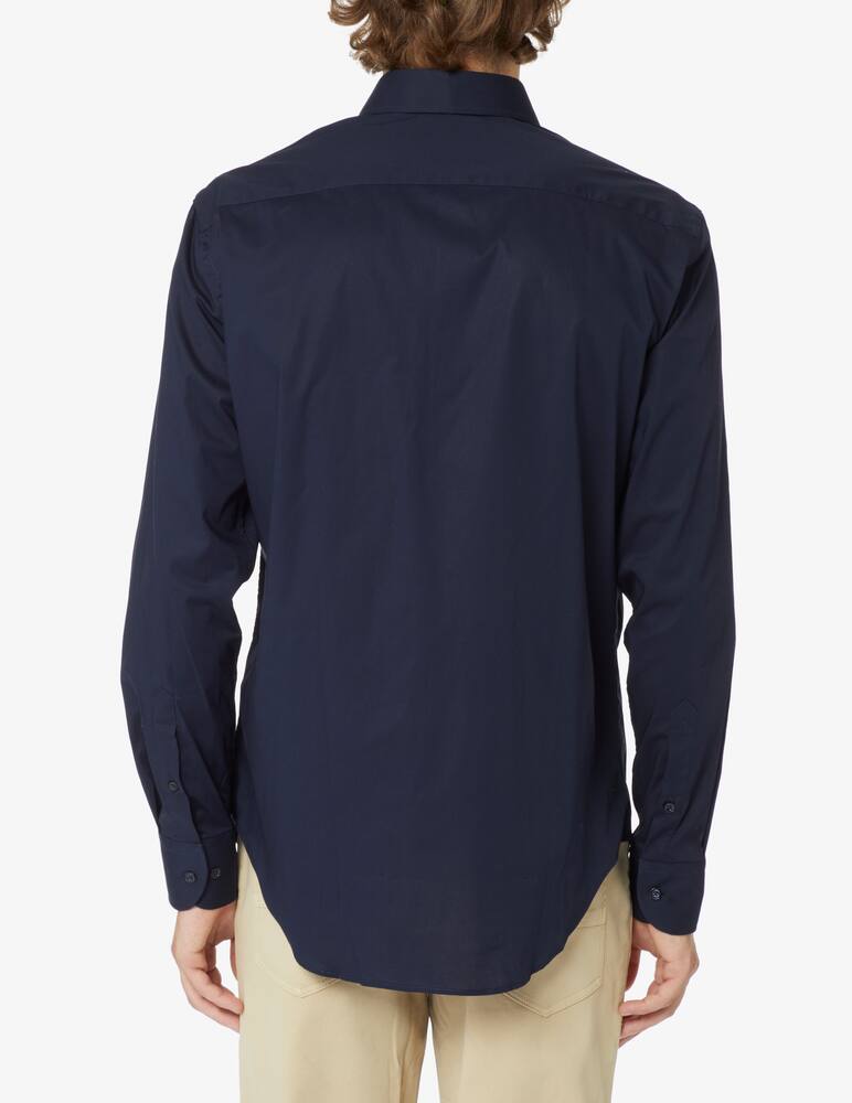 rinascente Emporio Armani Camicia in tessuto stretch - blu