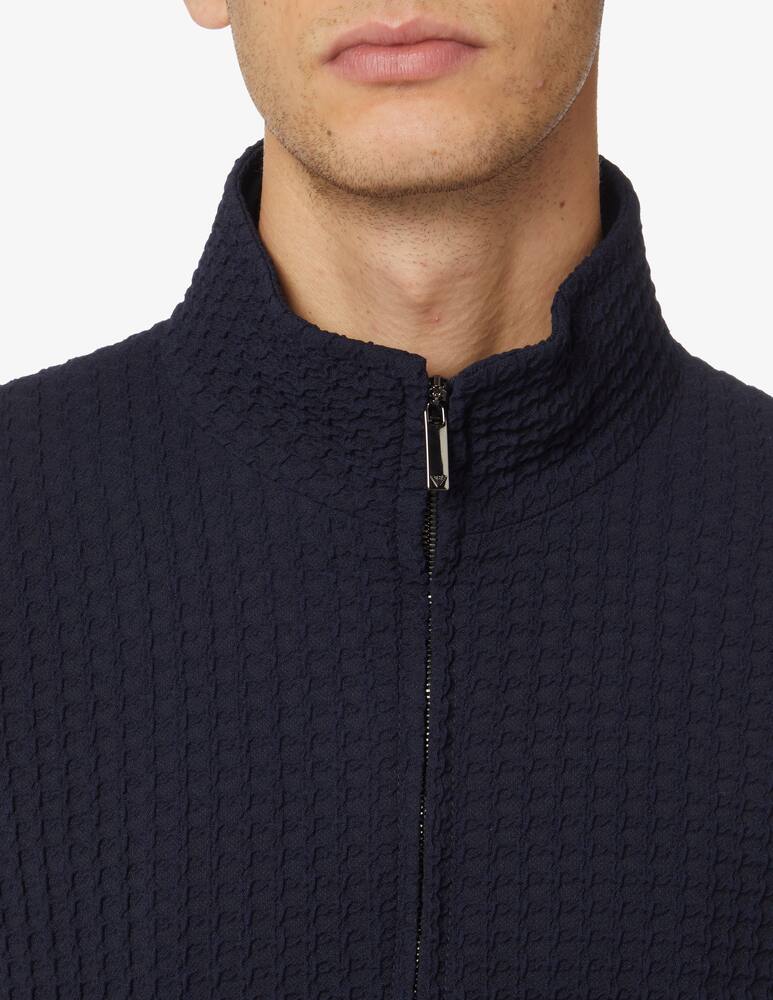 Emporio Armani Blouson pied de poule jacket - picture 4 Emporio Armani Blouson pied de poule jacket - picture 4