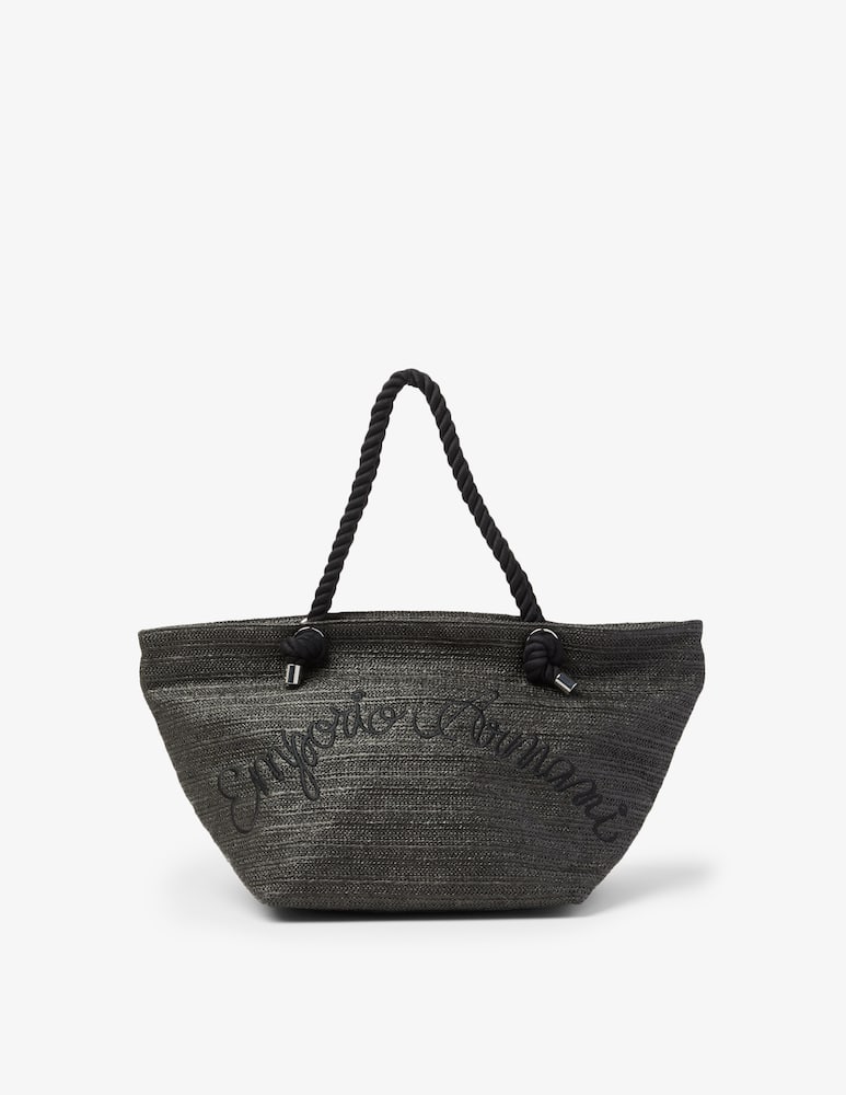 Emporio Armani Raffia shopping bag - picture 1 Emporio Armani Raffia shopping bag - picture 1