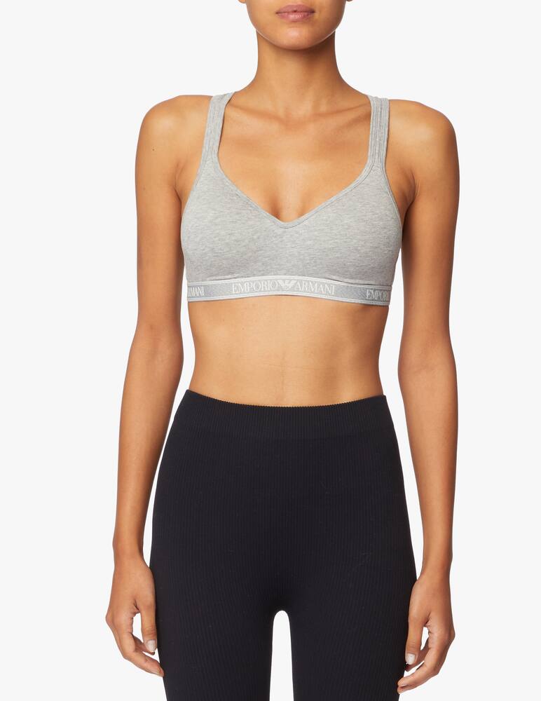 rinascente Emporio Armani Cotton padded bralette