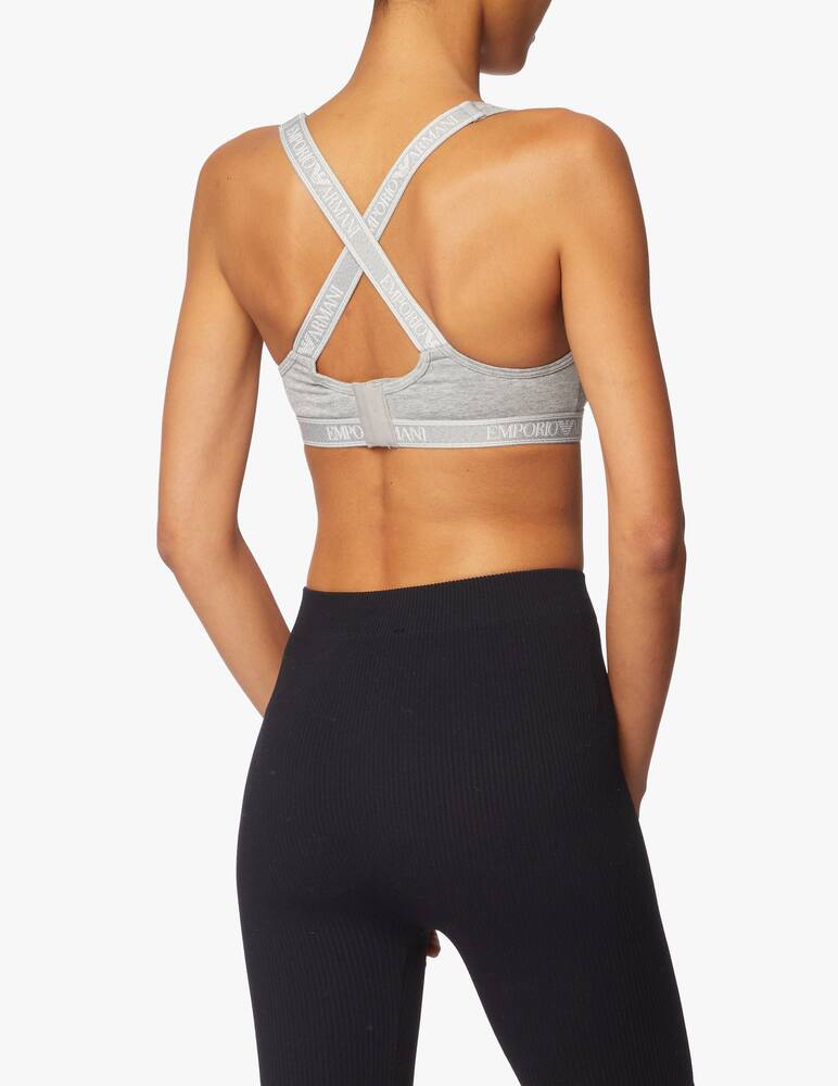 rinascente Emporio Armani Cotton padded bralette