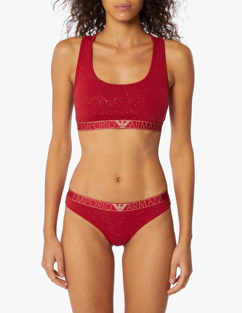rinascente Emporio Armani Bralette e slip brasiliana