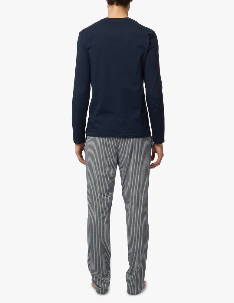 rinascente Emporio Armani Pigiama lungo a righe