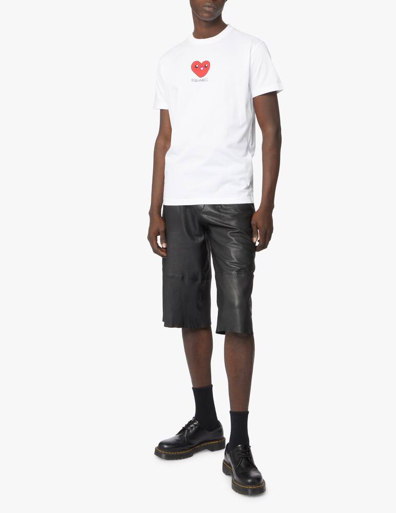 rinascente Dsquared2 T-shirt heart - white