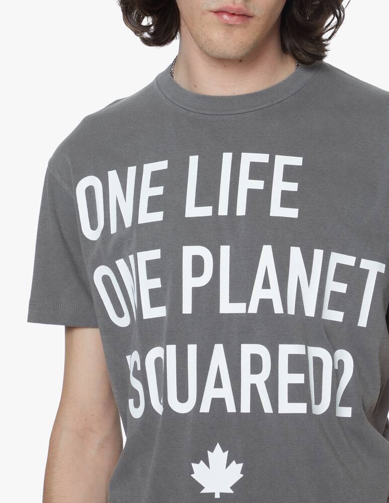 rinascente Dsquared2 Maglietta manica corta one life cool - grigio