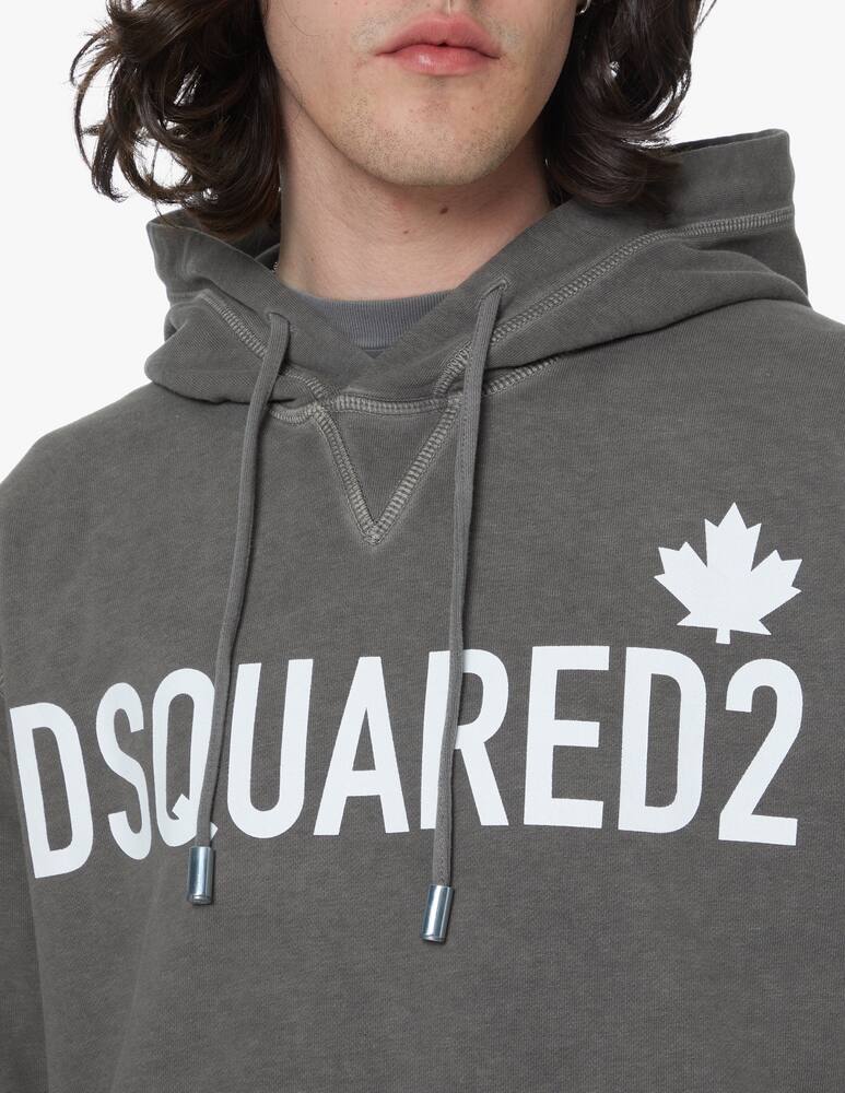 Dsquared2 Felpa con cappuccio one life cool - grigio - immagine 4 Dsquared2 Felpa con cappuccio one life cool - grigio - immagine 4