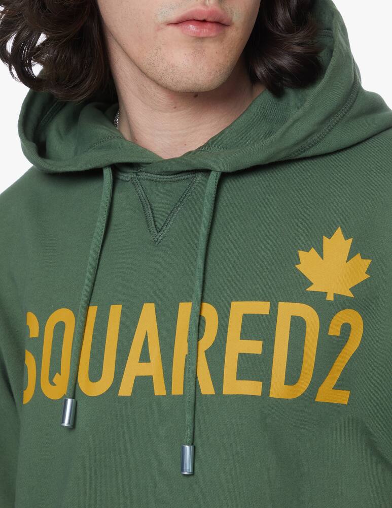 rinascente Dsquared2 One life cool hoodie - green