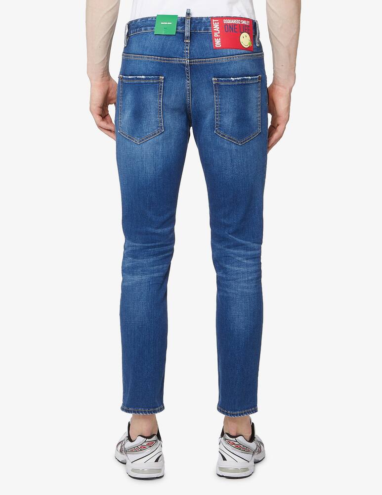 rinascente Dsquared2 Smiley skater jeans - blue