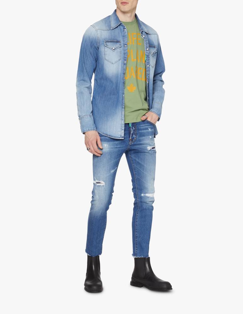 rinascente Dsquared2 West long sleeve shirt - blue