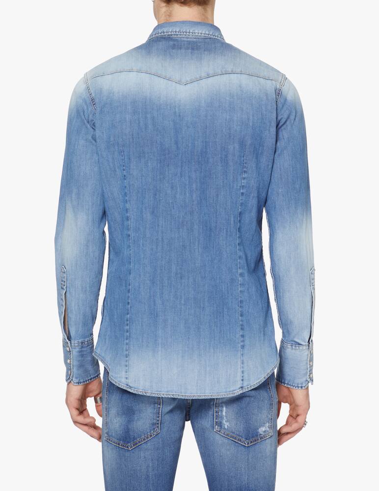 rinascente Dsquared2 West long sleeve shirt - blue