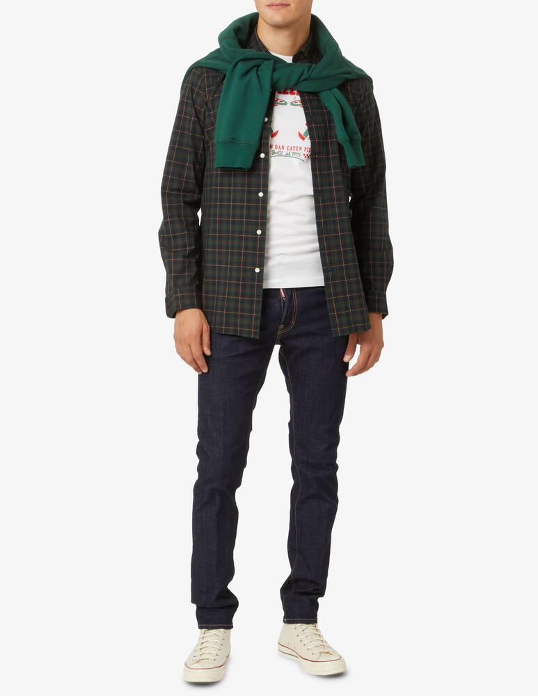 rinascente Dsquared2 Maglietta pizza twins cool  - Bianco