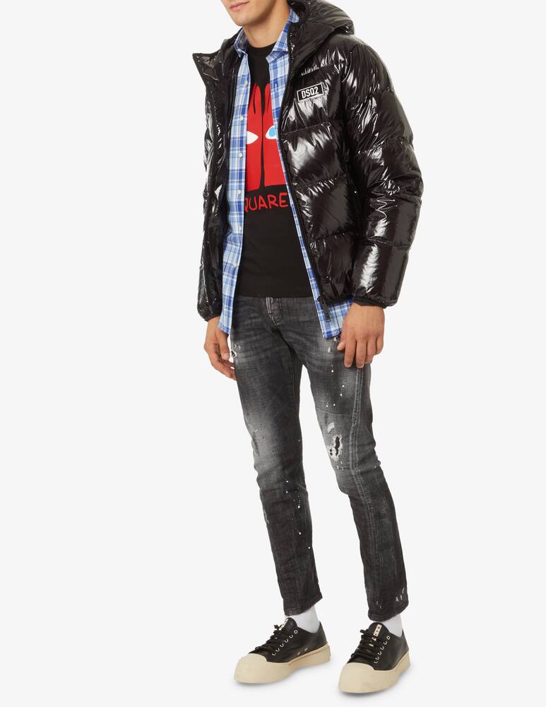 rinascente Dsquared2 Eyes on hands cool t-shirt - Black