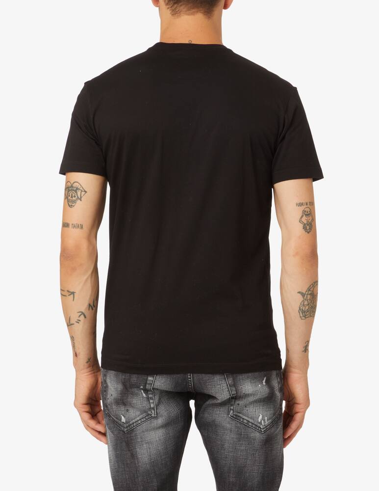 rinascente Dsquared2 Eyes on hands cool t-shirt - Black