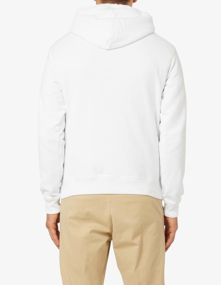 rinascente Dsquared2 Felpa con cappuccio caten trip  - Bianco