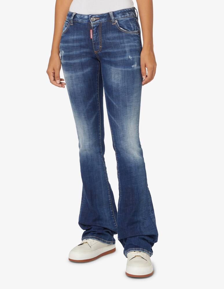 rinascente Dsquared2 Jeans flare a vita media - Blu