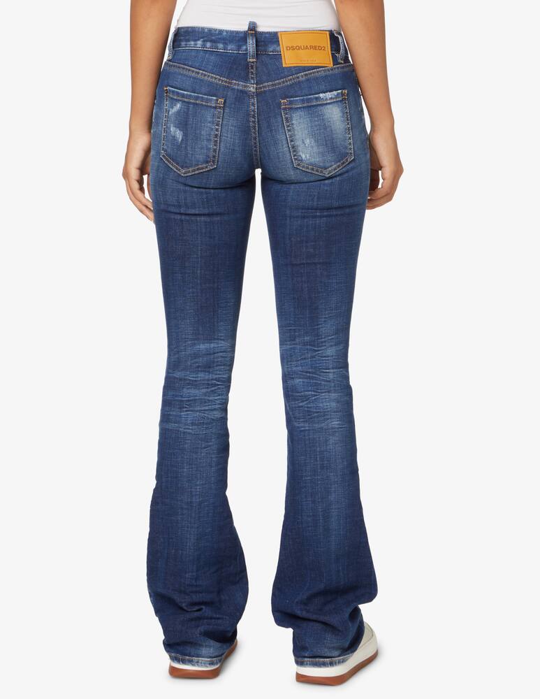rinascente Dsquared2 Jeans flare a vita media - Blu