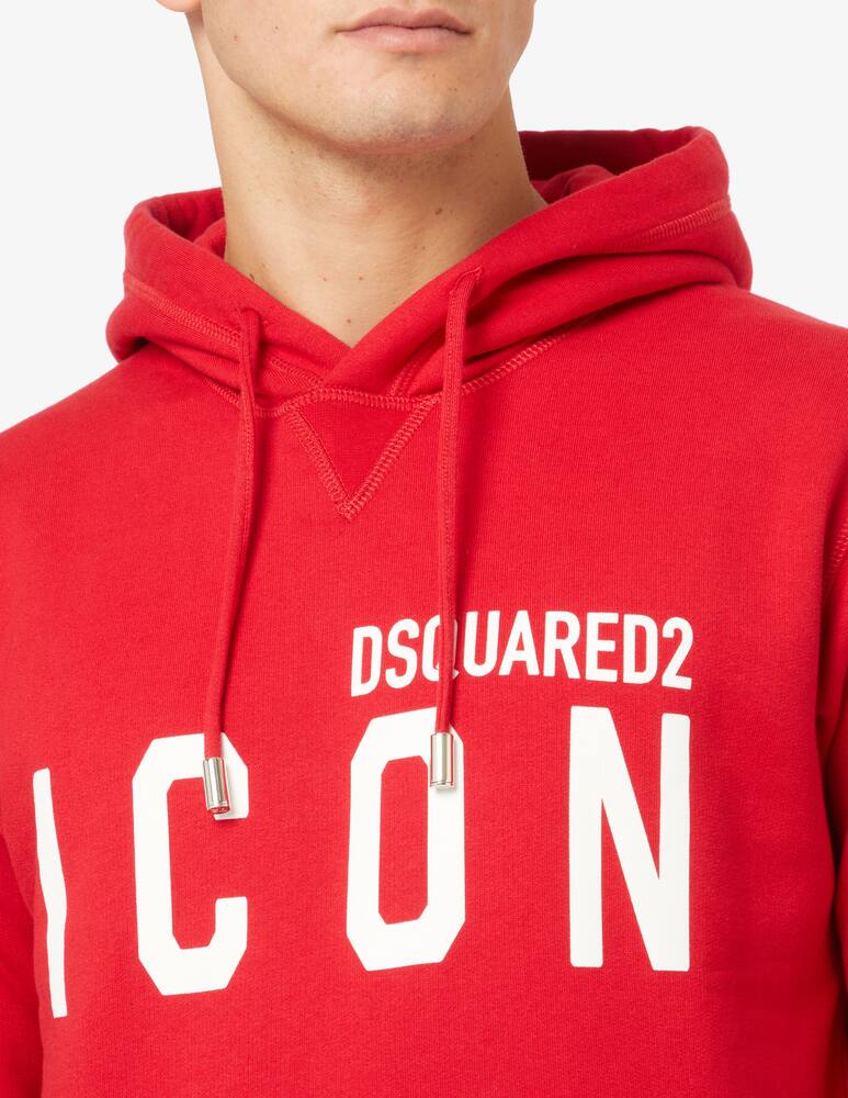 Dsquared2 Felpa con cappuccio icon - Rosso - immagine 4 Dsquared2 Felpa con cappuccio icon - Rosso - immagine 4