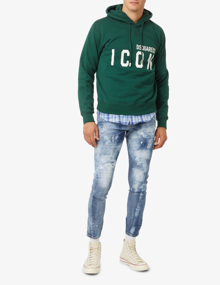 rinascente Dsquared2 Icon hoodie - Green