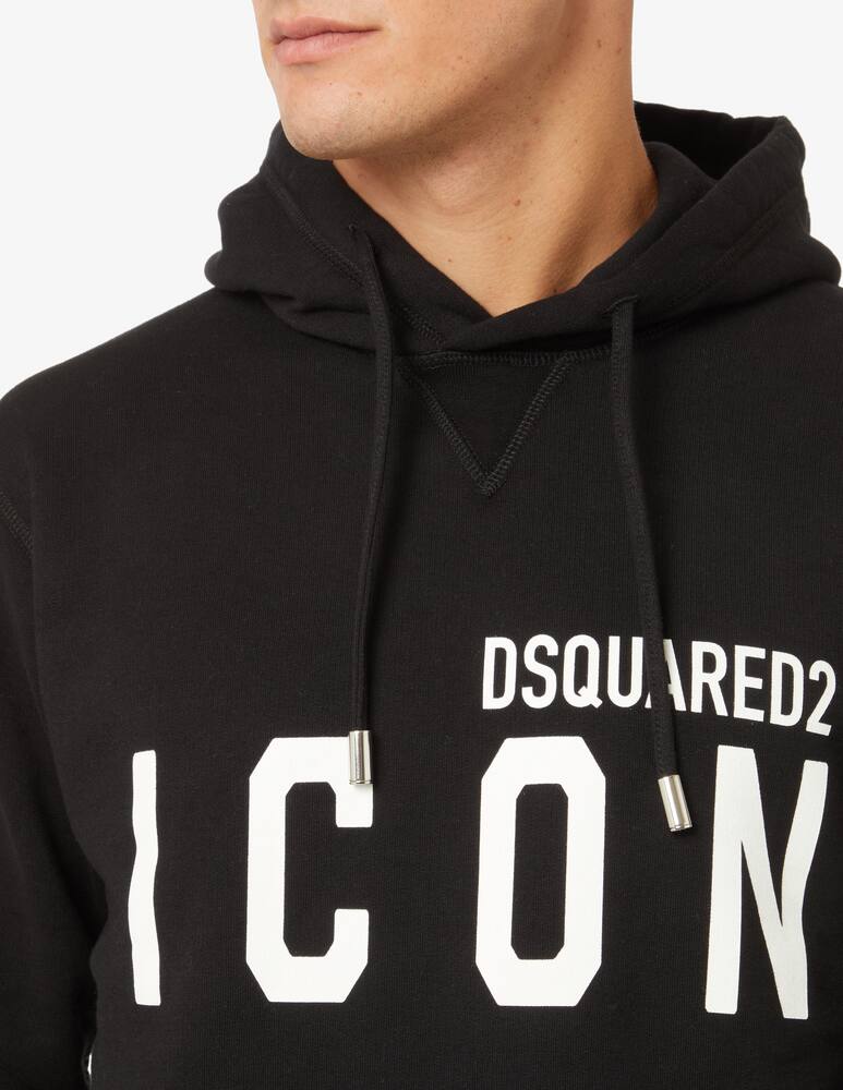 rinascente Dsquared2 Felpa con cappuccio icon - Nero