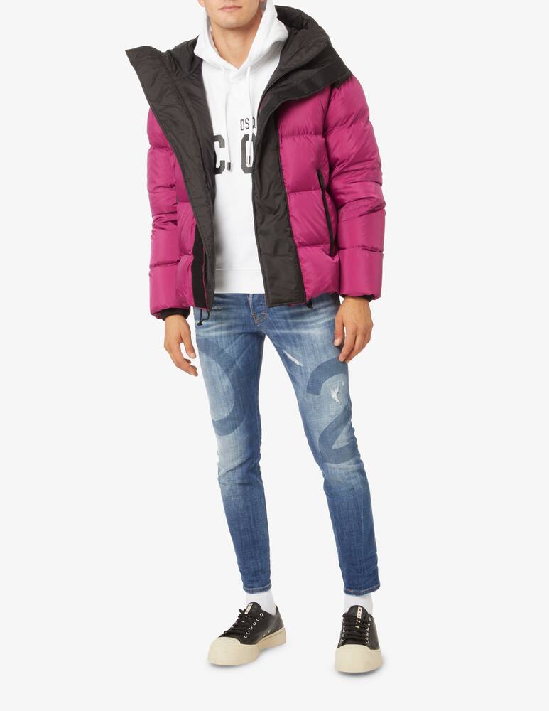 Dsquared2 Felpa con cappuccio icon - Bianco - immagine 2