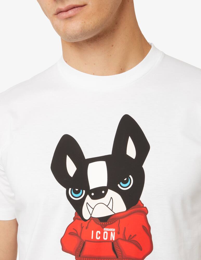 rinascente Dsquared2 Red ciro cool t-shirt - White