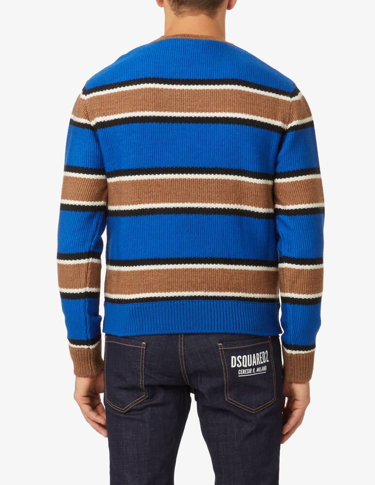 rinascente Dsquared2 Stripes d2 sweater - Multicolor