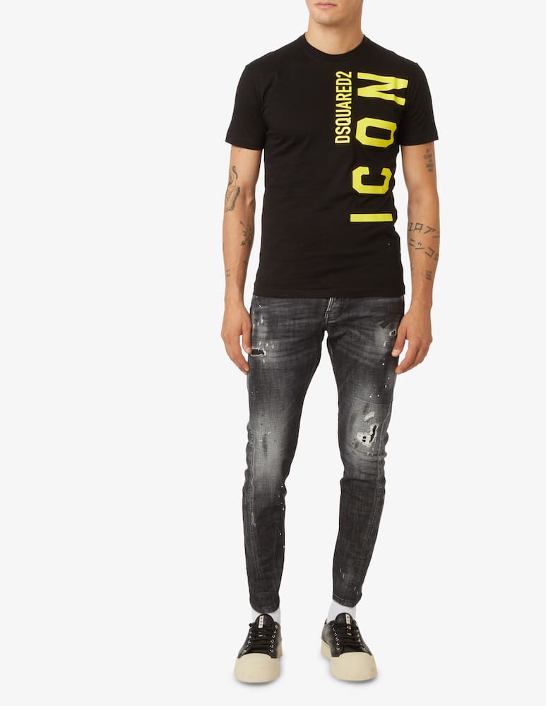 rinascente Dsquared2 Maglietta icon verticale  - Nero