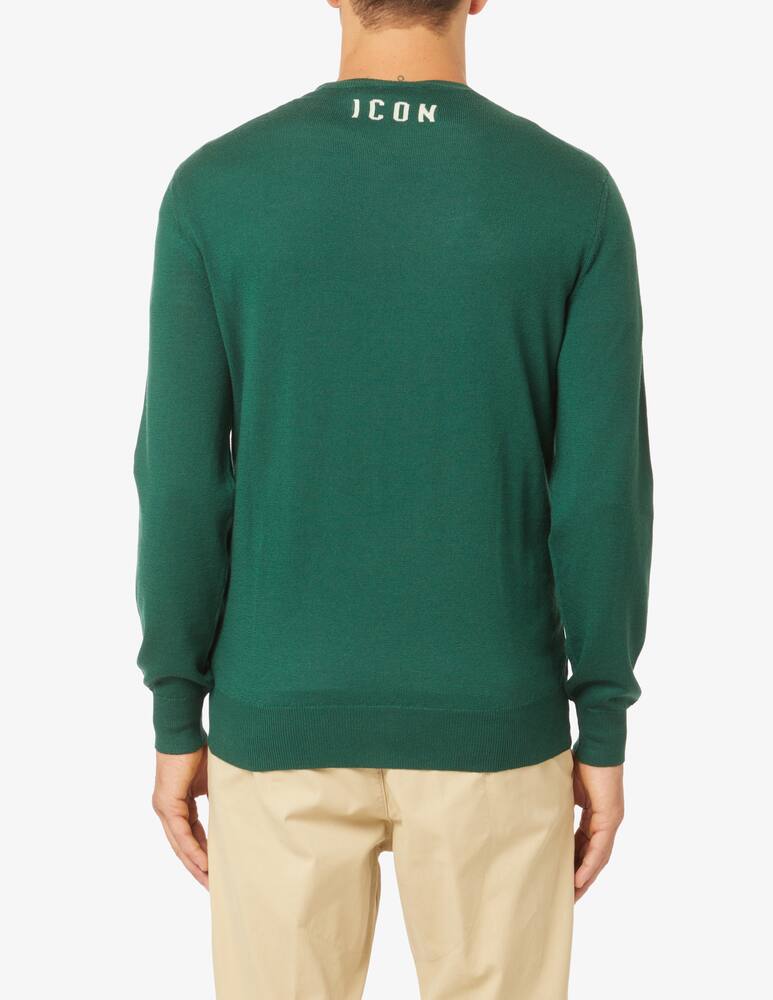 rinascente Dsquared2 Maglia girocollo spiky hilde - Verde