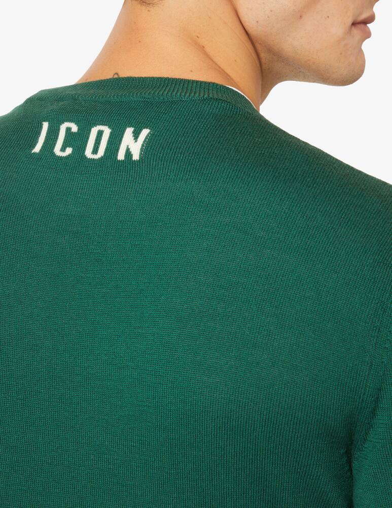 rinascente Dsquared2 Maglia girocollo spiky hilde - Verde